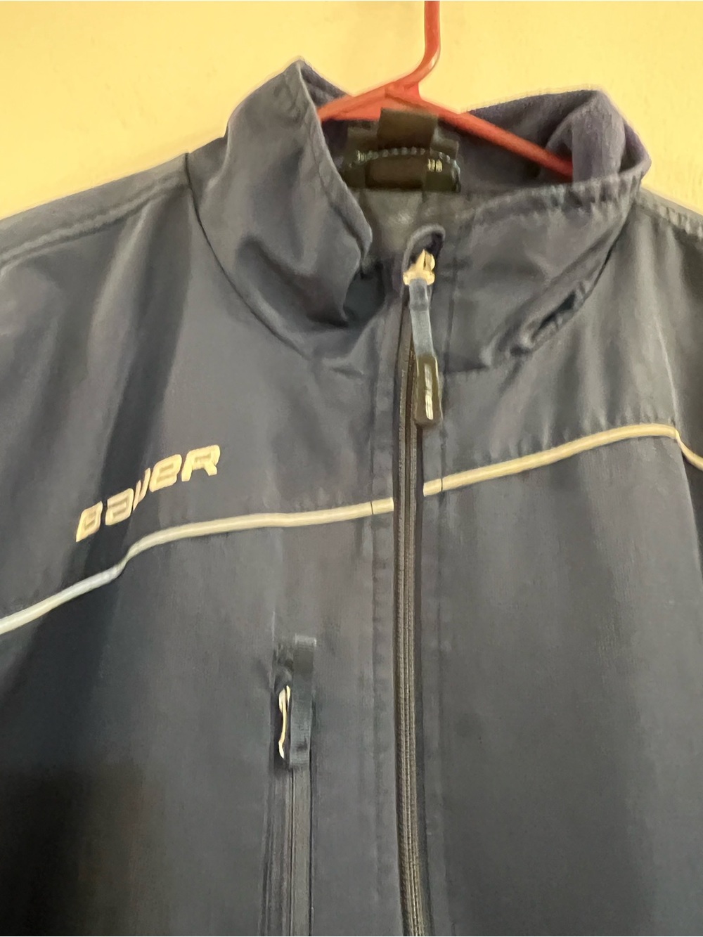Bauer Navy Blue Performance Softshell Jacket - Picture 9 of 16